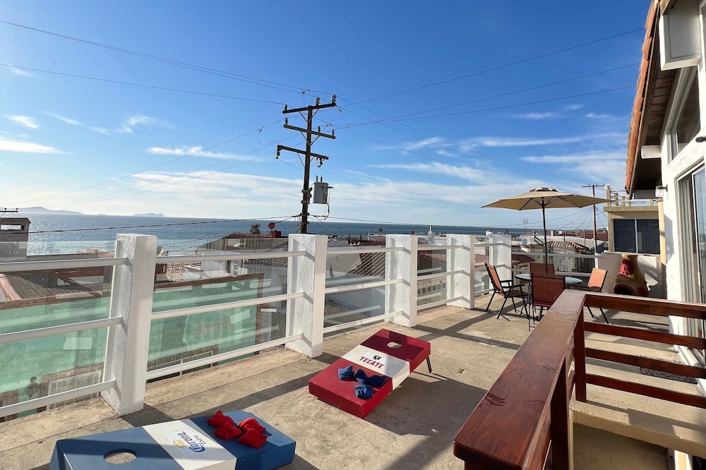 New LISTING! - Ocean view, 13min to Rosarito, Gated/Secure, Relaxing Getaway