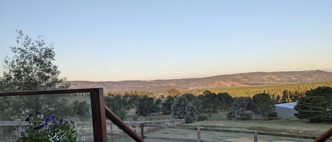 Vista del balcón