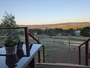 Luxury Tent | Balcony view - Maple Park (Kilmore East)