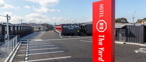 Voorkant van accommodatie