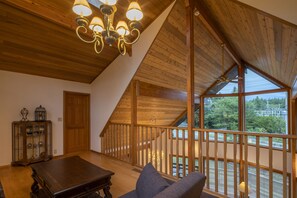 Villa, 3 chambres, non-fumeur, vue montagne | Coin séjour