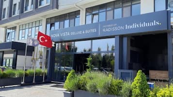 EntrĂ©e de lâhĂ©bergement