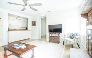 Condo, 1 Bedroom | Living room - Red Door Retreat by Lucky Savannah (Savannah)