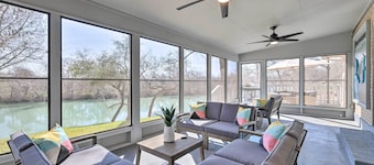 3 Mi to Dtwn! Riverfront Seguin Home w/ Sunroom