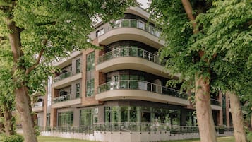 Fachada de la propiedad