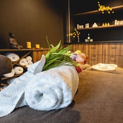 Steam room, body treatments, sports massages, body scrubs, facials
