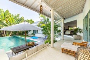 Basic Villa, Multiple Beds | Exterior - 3BR Charming Villa 2 Minutes From Berawa Beach (Canggu)