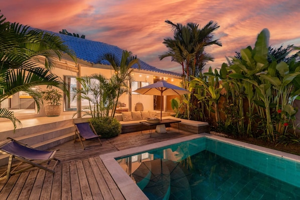 Villa básica, varias camas | Exterior