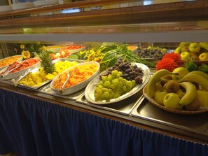 Daily buffet breakfast (EUR 10 per person)