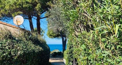 Charming 2-Room House, 5 Sleeps, Steps to Beach, Terrace, Parking, Linens Included
