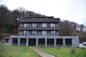 Voorkant van accommodatie