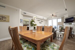 Dining - One of the largest oceanfront balconies overlooking the beach and boardwalk! (Ocean City)
