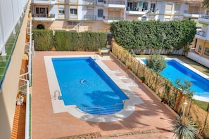 Outdoor pool - Butibamba apartment pool view (La Cala de Mijas)