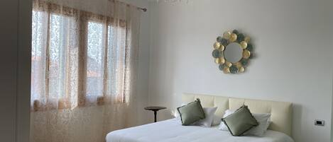 1 غرفة نوم وواي فاي وملاءات أسرّة