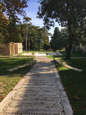 Enceinte de l’hébergement