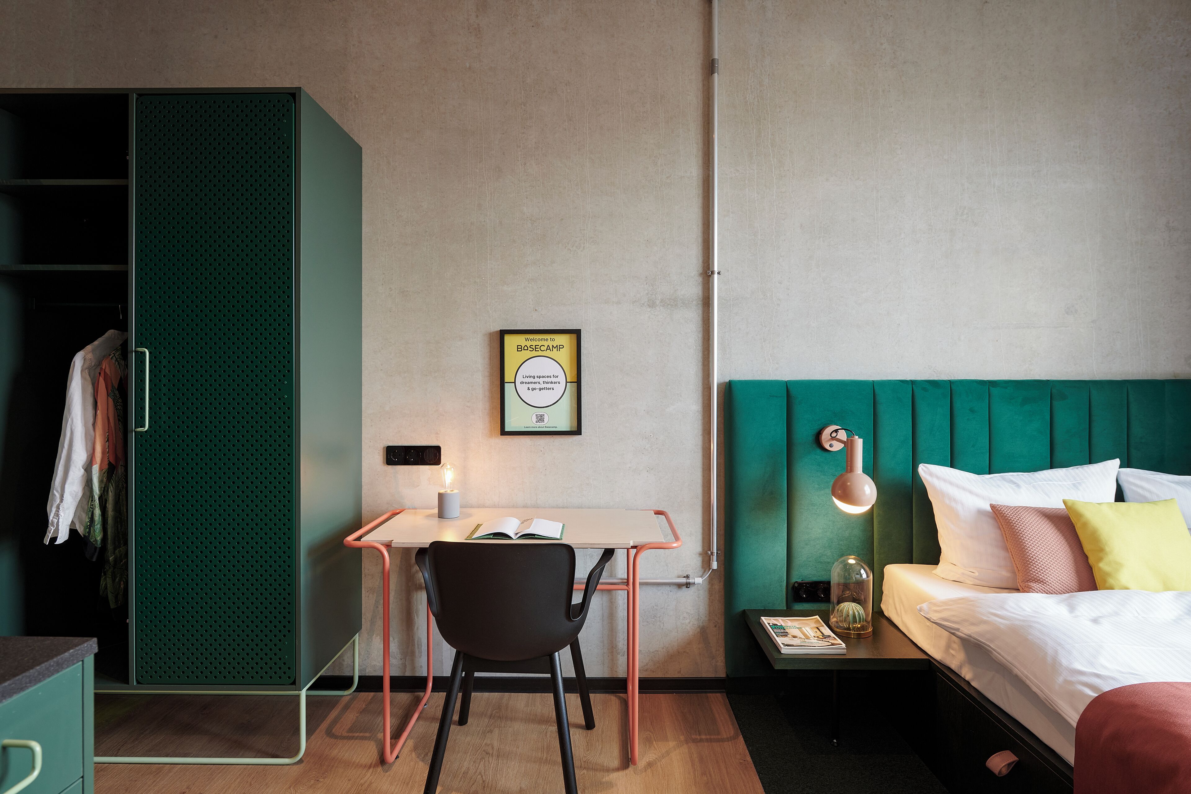 studio | desk, laptop workspace, soundproofing, free wifi