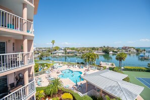 Una piscina riscaldata