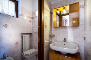 Combined shower/tub, jetted tub, bidet
