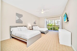 2 室のベッドルーム、アイロン / アイロン台、WiFi、ベッドシーツ