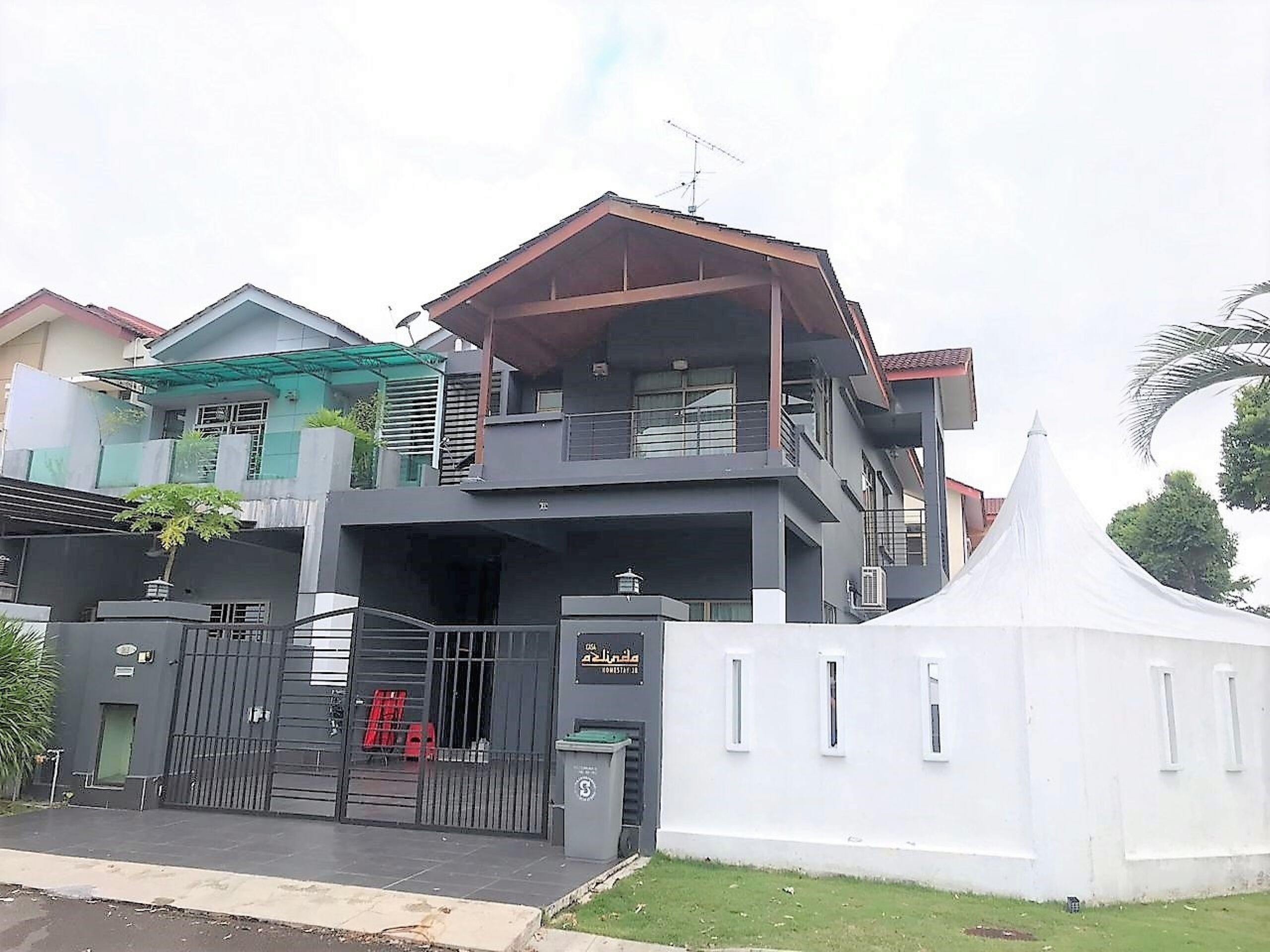 Bagian depan properti