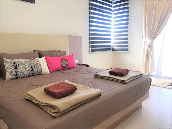 Chambre, 5 chambres | 5 chambres, literie fournie