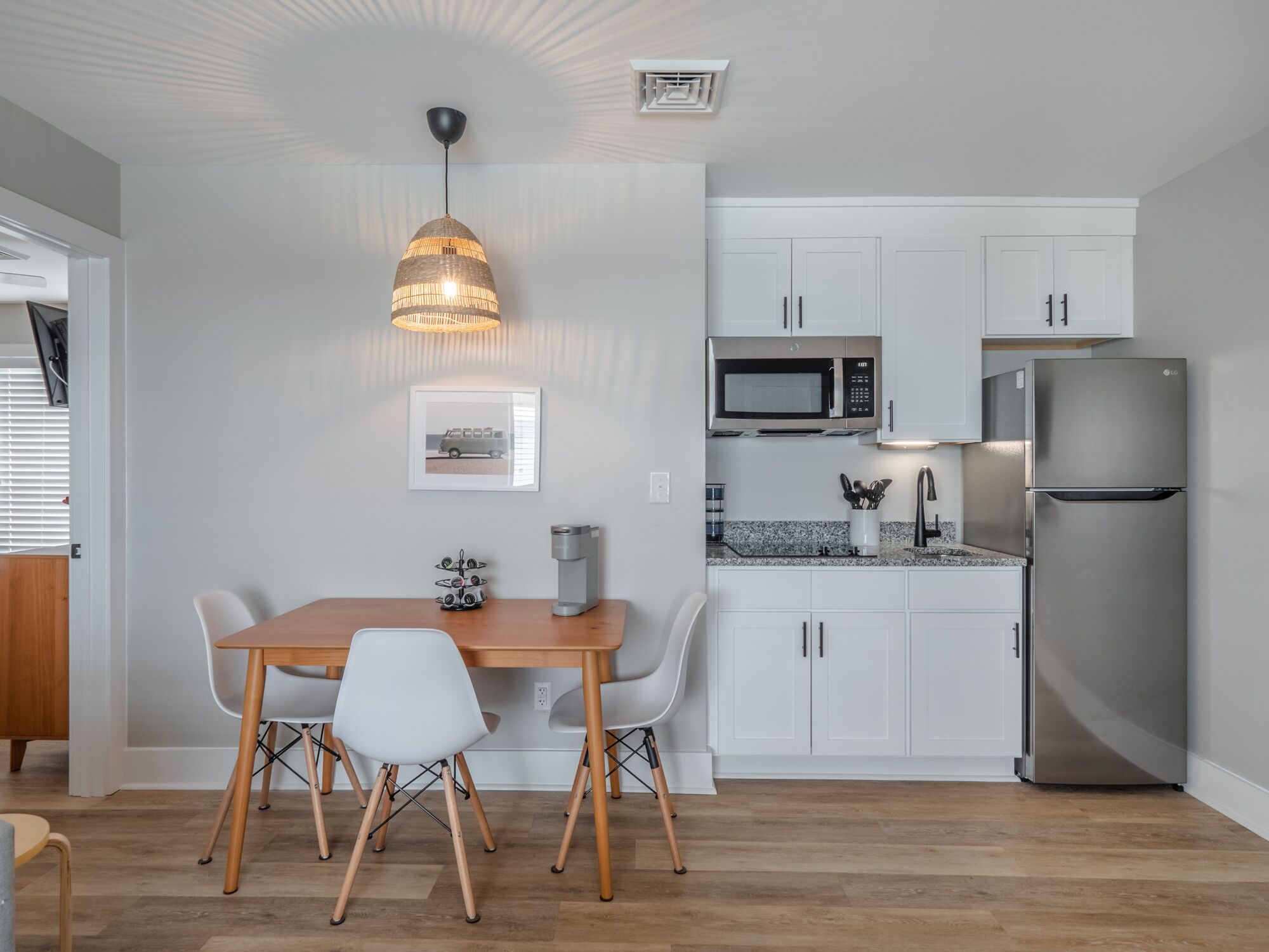 The Beach House at Oak Island 203: 1BR Apartment King + QSS