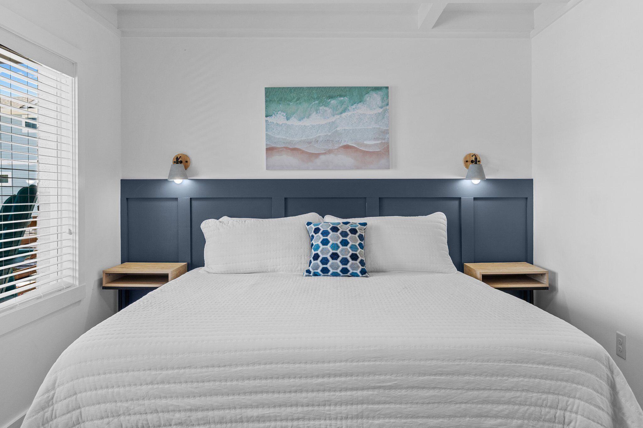 The Beach House at Oak Island 111: 1 King Suite