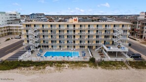 Exterior - Beachfront with Ocean Views right from your balcony (Wildwood Crest)