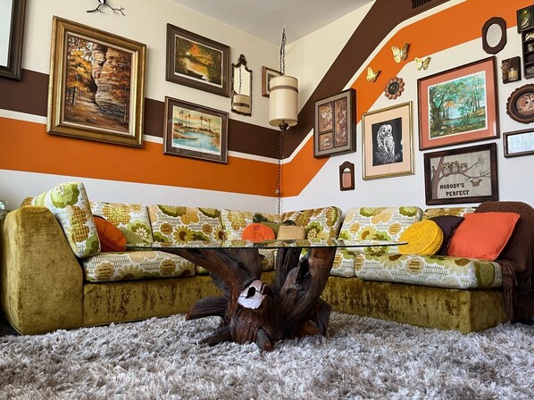 Televisión, libros, biblioteca musical y estéreo 