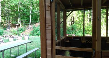 Quiet rural Maine cabin near Bigelow Preserve, Flagstaff Lake and Sugarloaf
