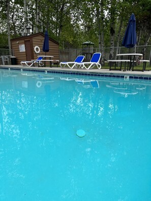Indoor pool, outdoor pool
