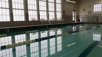Indoor pool, outdoor pool