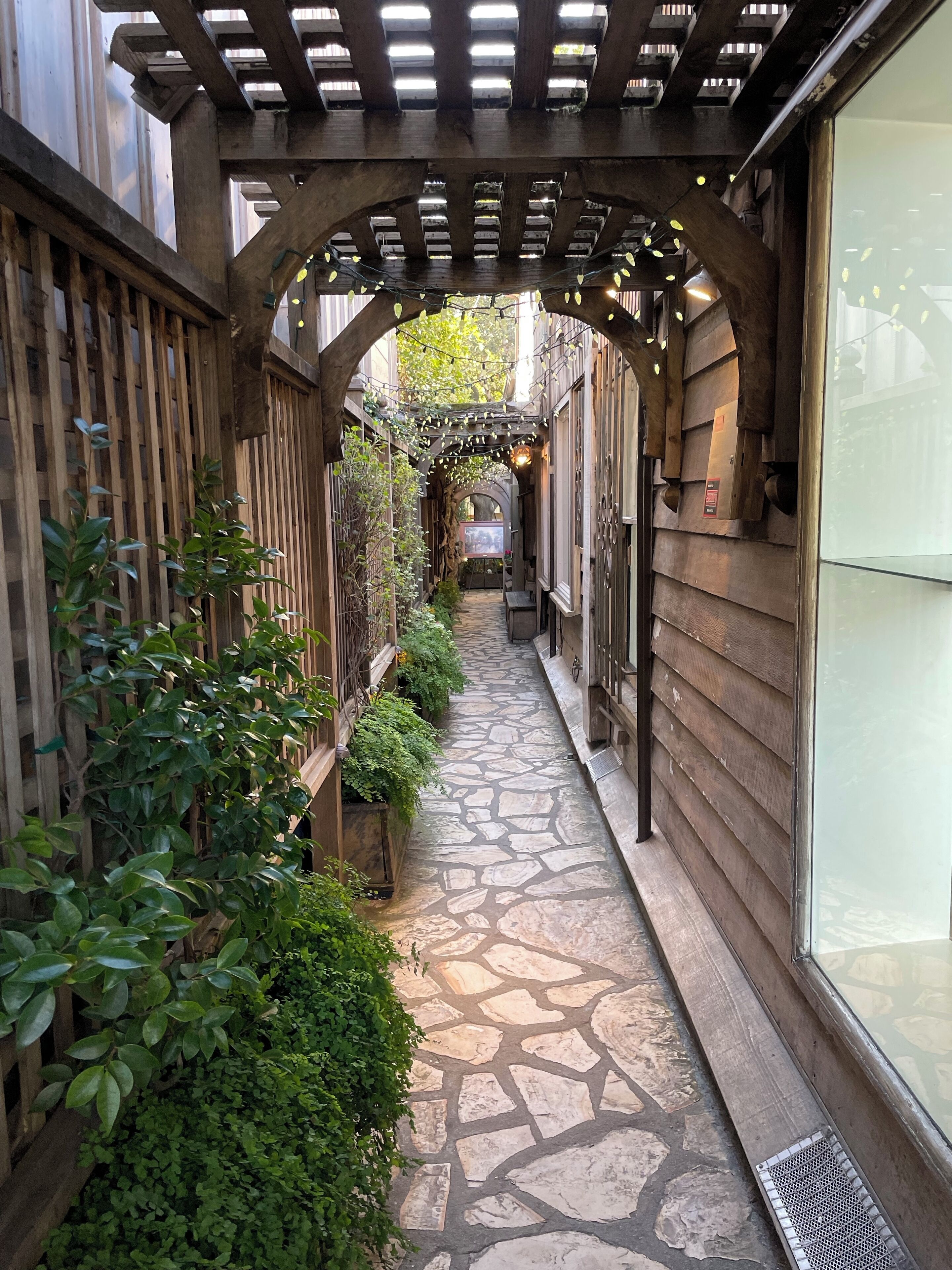 Enceinte de l’hébergement