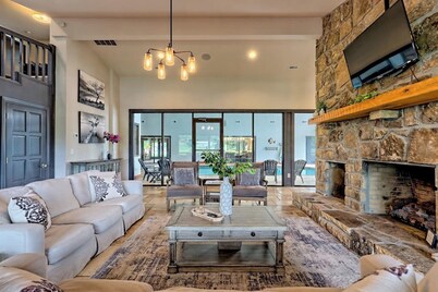 Lake Haven on Chatuge by Chatuge Home Concierge | Indoor Pool · Covered Boat Slip · Swim Dock · Hot Tub · Firepit · Sand Volleyball · Kayaks