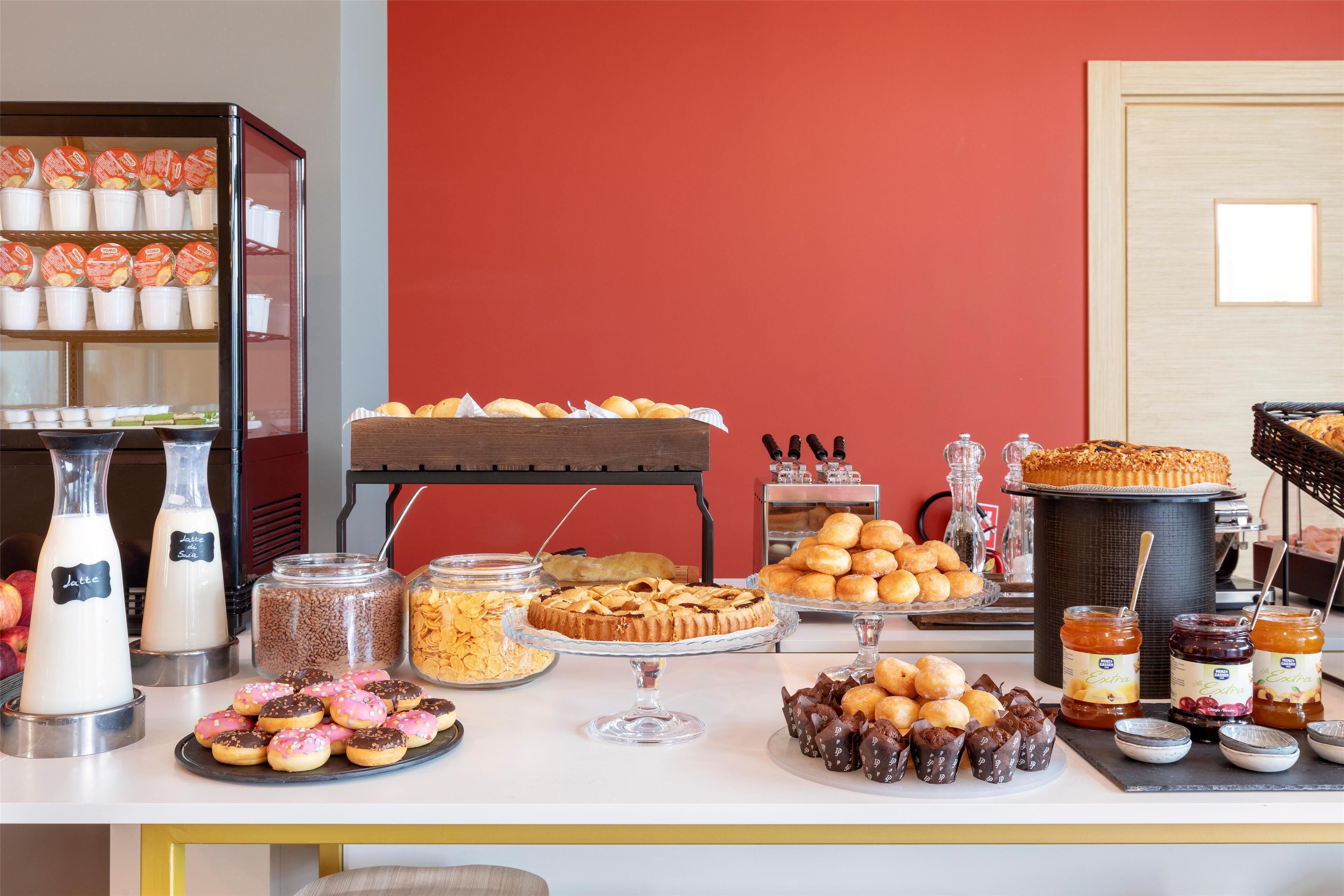 daily buffet breakfast (eur 7.9 per person)