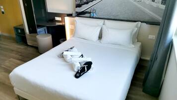 Superior-Doppelzimmer, Nichtraucher | Zimmersafe, Bügeleisen/Bügelbrett, kostenloses WLAN, Bettwäsche