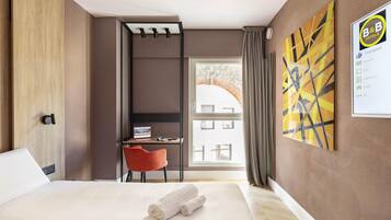 Down comforters, in-room safe, desk, laptop workspace