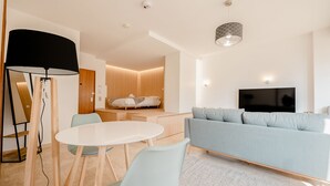 Appartement Signature, 1 grand lit, non-fumeur | Coin séjour