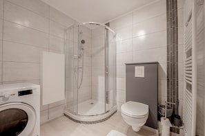 Bathroom - Stylish Minimalism in Kirchberg (Luxembourg City)