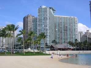Beach nearby