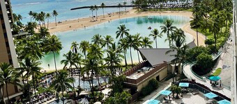 Resort Style with Hula Show, Fireworks and even Tiki Torches!