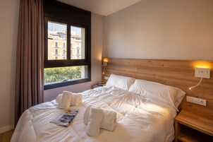 Appartamento City | 2 camere, biancheria da letto di alta qualità, tende oscuranti