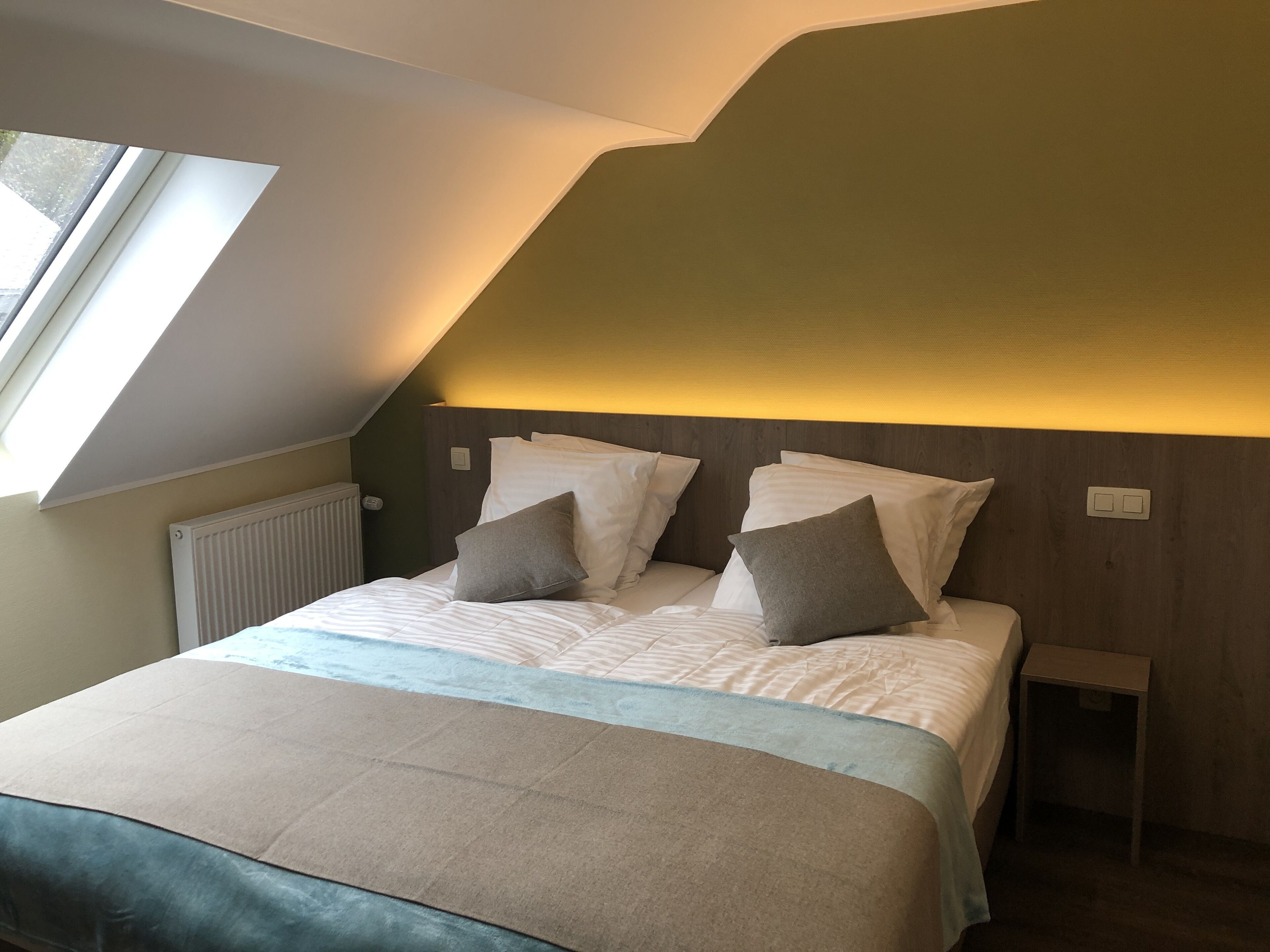 Hypo-allergenic bedding, pillowtop beds, in-room safe, desk
