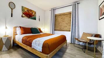 2 bedrooms, desk, iron/ironing board, free WiFi