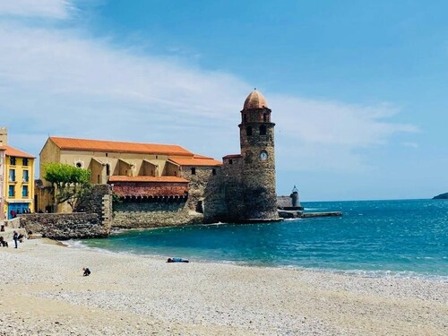 Luxurious Mas with Bassin Balnéo Sea View in Collioure 12 pers
