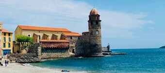 Luxurious Mas with Bassin Balnéo Sea View in Collioure 12 pers