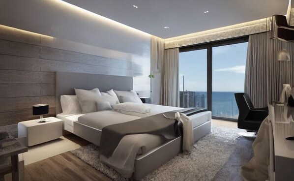 Super Deluxe Room | Egyptian cotton sheets, premium bedding, down comforters, minibar