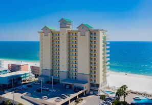 Exterior - Crystal Shores 707 | Beautiful updates, corner unit, beach front! (Gulf Shores)