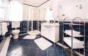 Shower, hair dryer