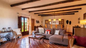 TV, fireplace, DVD player